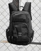 MOCHILA ESCOLAR PARA SKATEBOARD NEGRA CORE