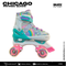 PATINES EN QUADS CHICAGO AJUSTABLES PLATA VARIOS