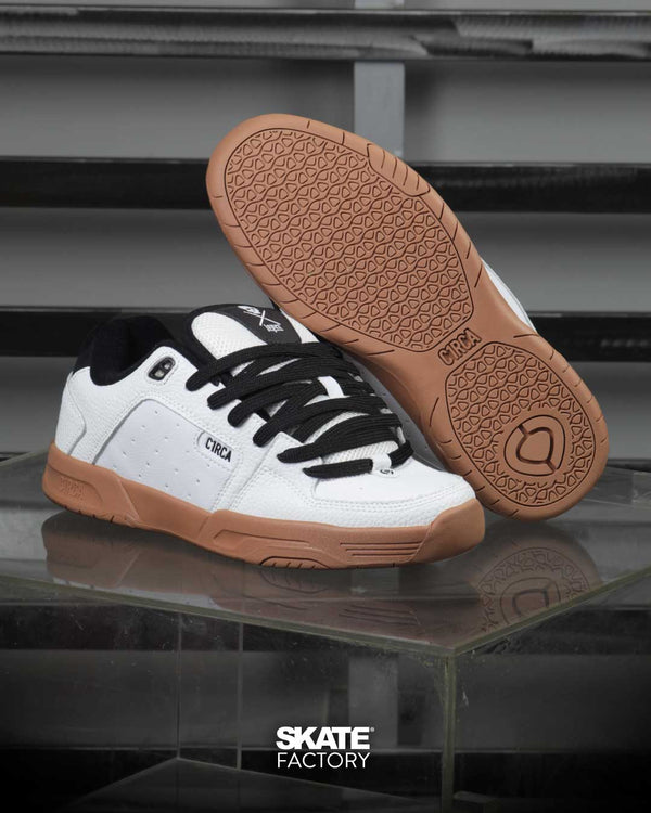 TENIS PARA SKATE C1RCA 805 BLANCO GOMA