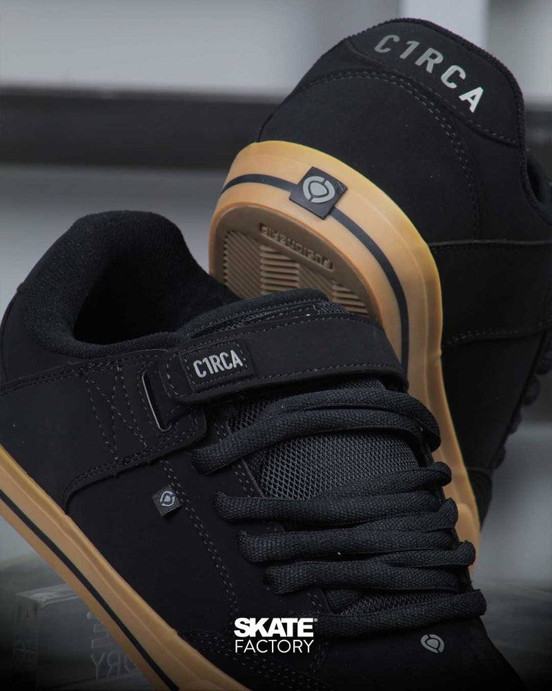 TENIS PARA SKATE C1RCA 205  NEGRO GOMA