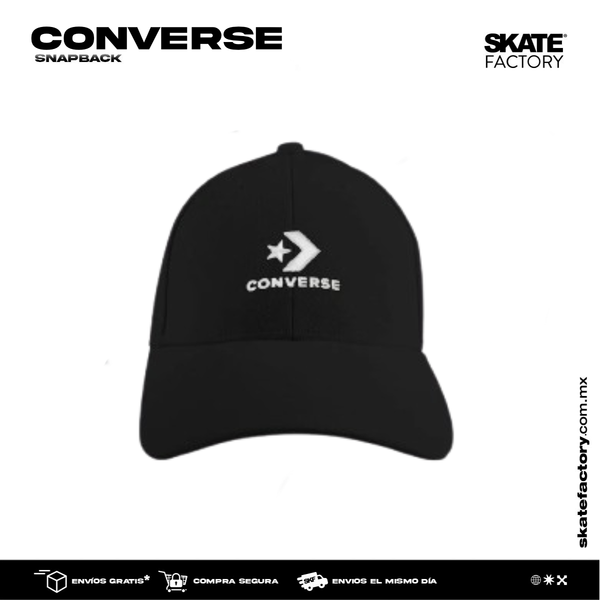 GORRA CONVERSE CURVA NEGRA