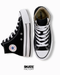 CONVERSE BOTA PLATAFORMA NIÑO NEGRO BLANCO
