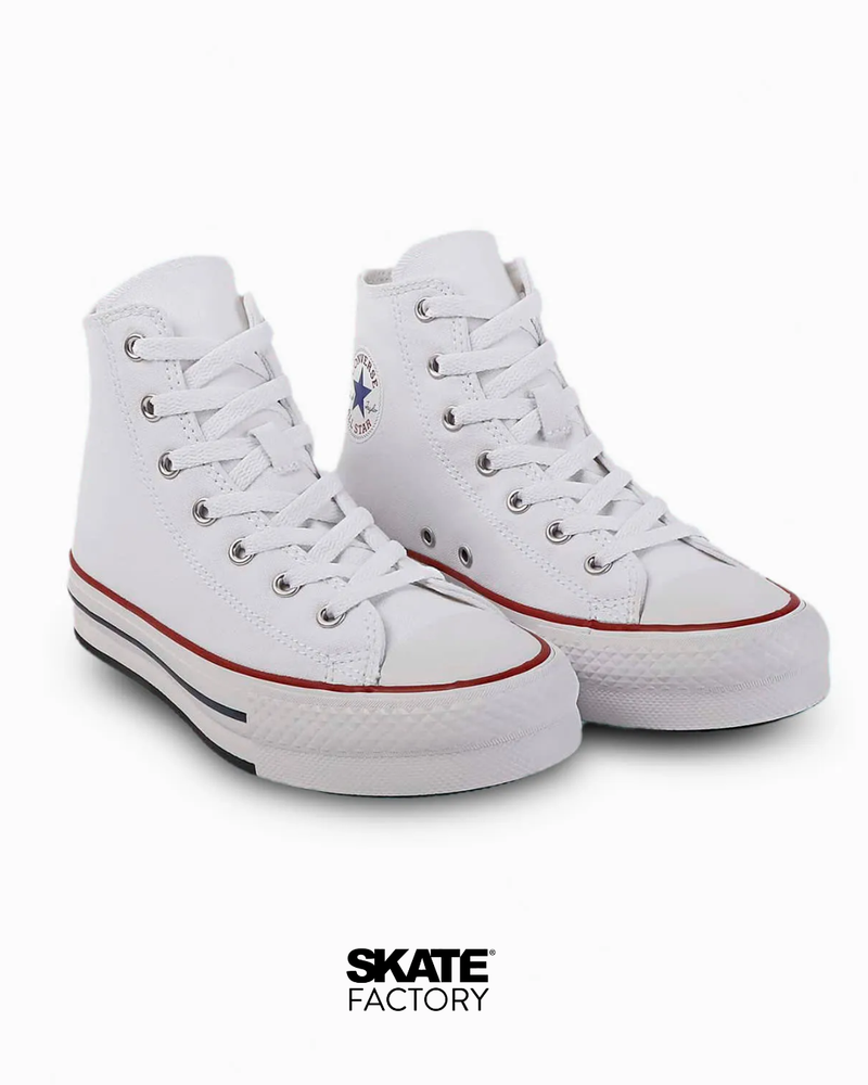 CONVERSE BOTA PLATAFORMA BLANCO