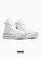 CONVERSE BOTA PLATAFORMA BLANCO PIEL