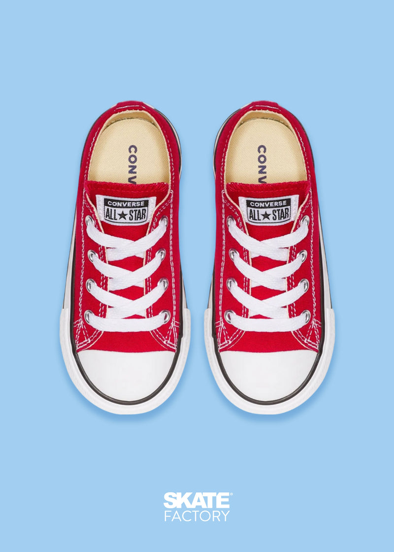 CONVERSE CHOCLO BEBÉ ROJO