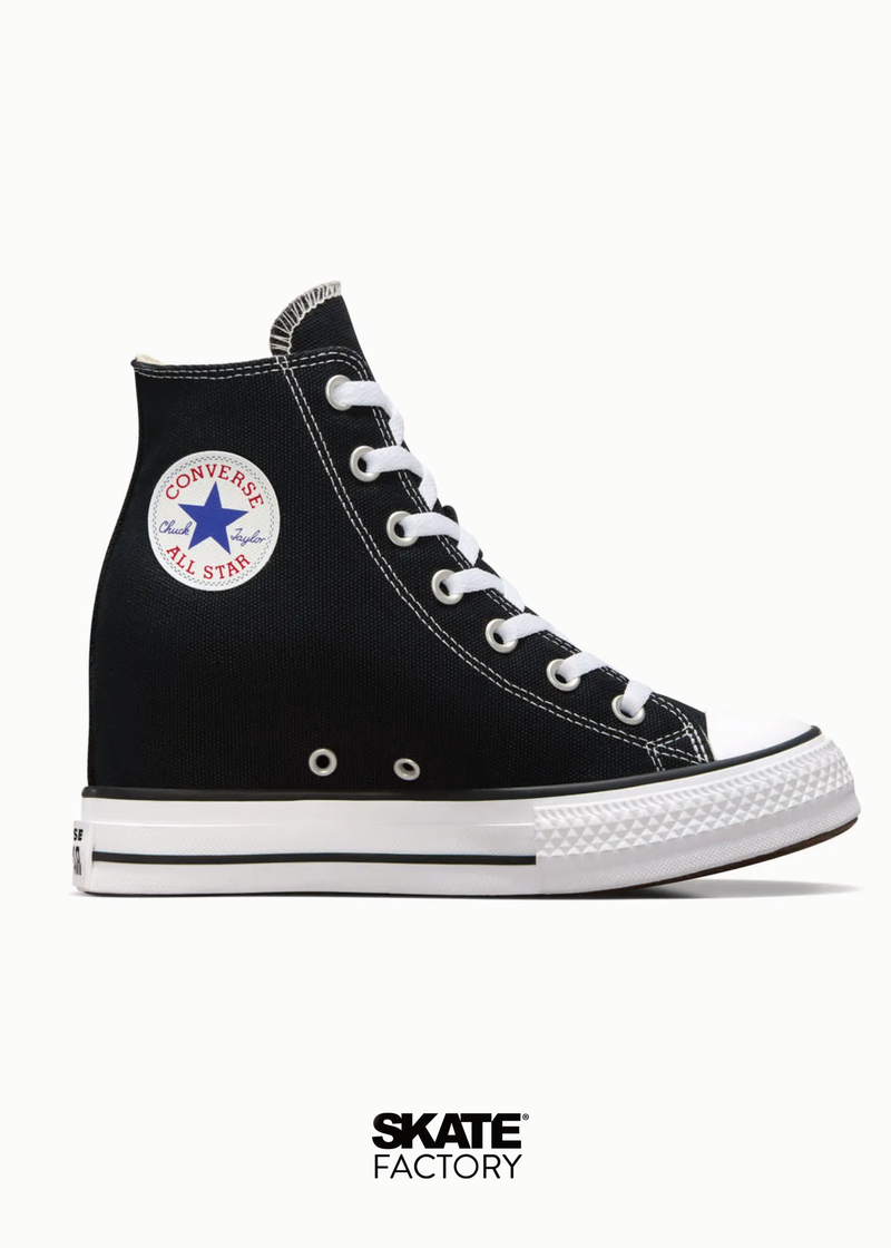 CONVERSE BOTA TACON NEGRO