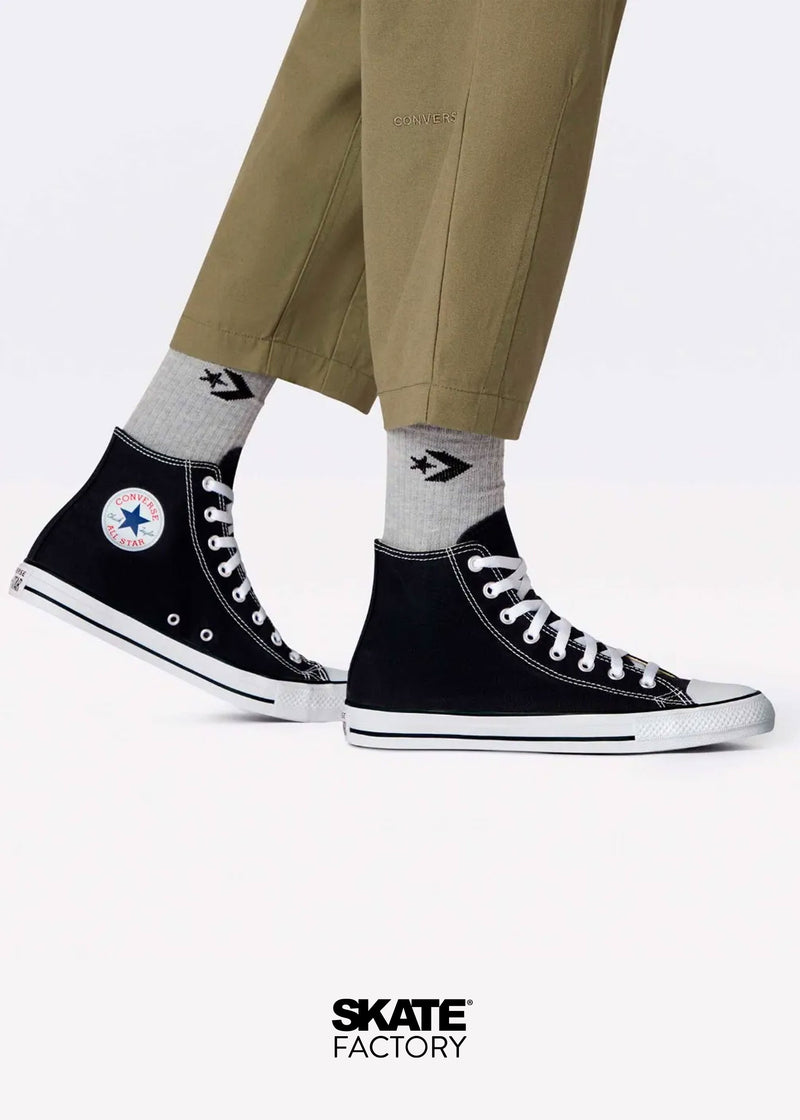 Tenis converse negros de bota hotsell