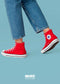 CONVERSE BOTA ROJO