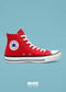 CONVERSE BOTA ROJO