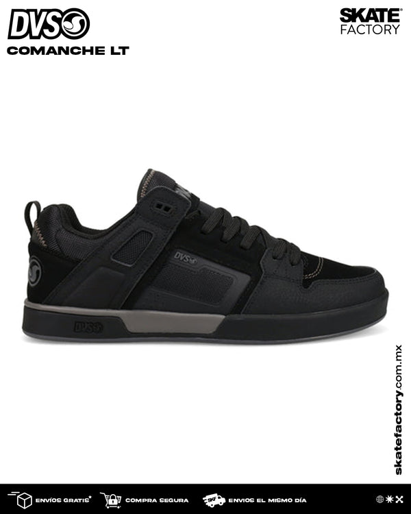 DVS TENIS COMANCHE LT NEGRO MONOCROMO