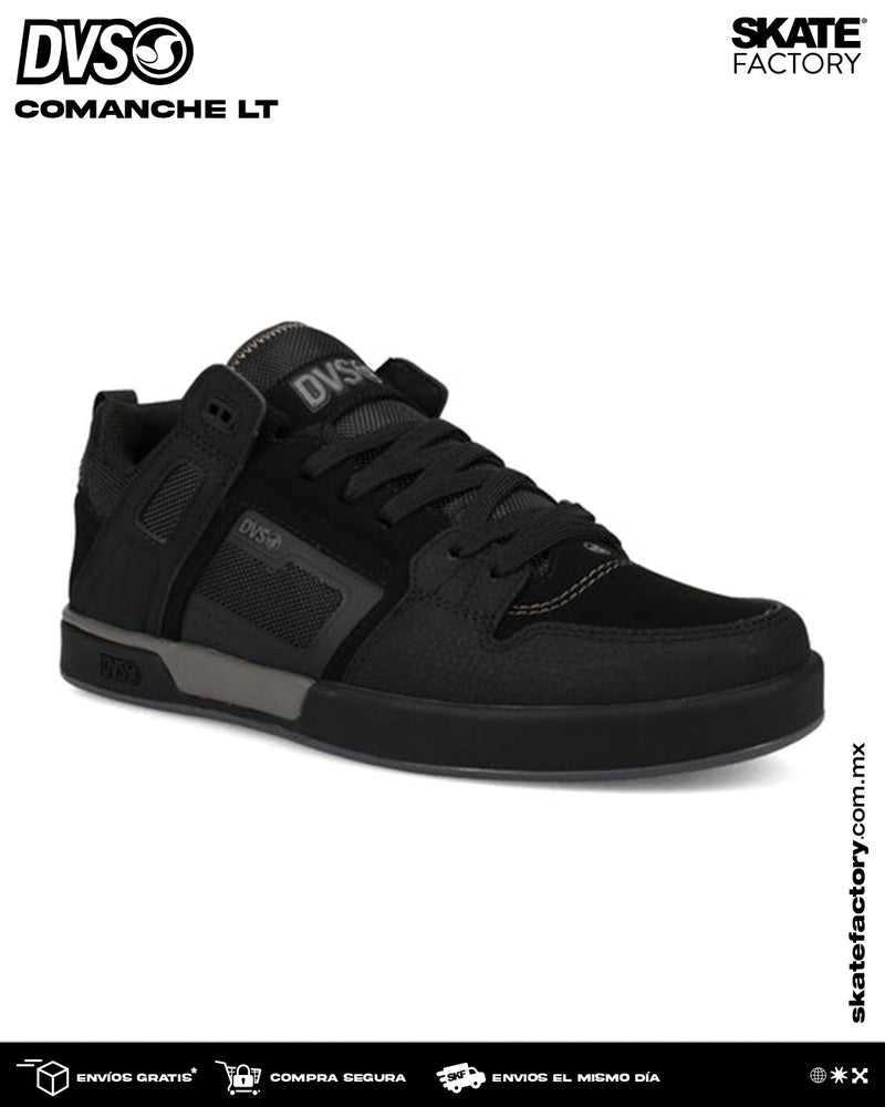 DVS TENIS COMANCHE LT NEGRO MONOCROMO