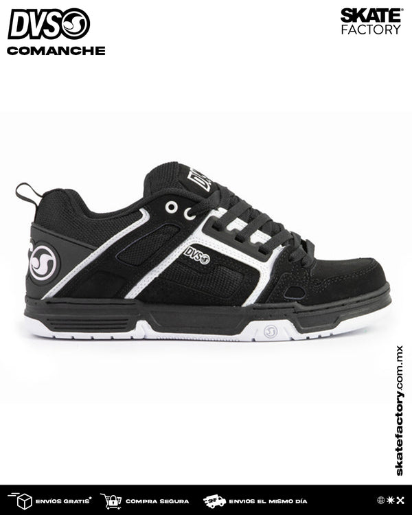 DVS TENIS CABALLERO NEGRO BLANCO