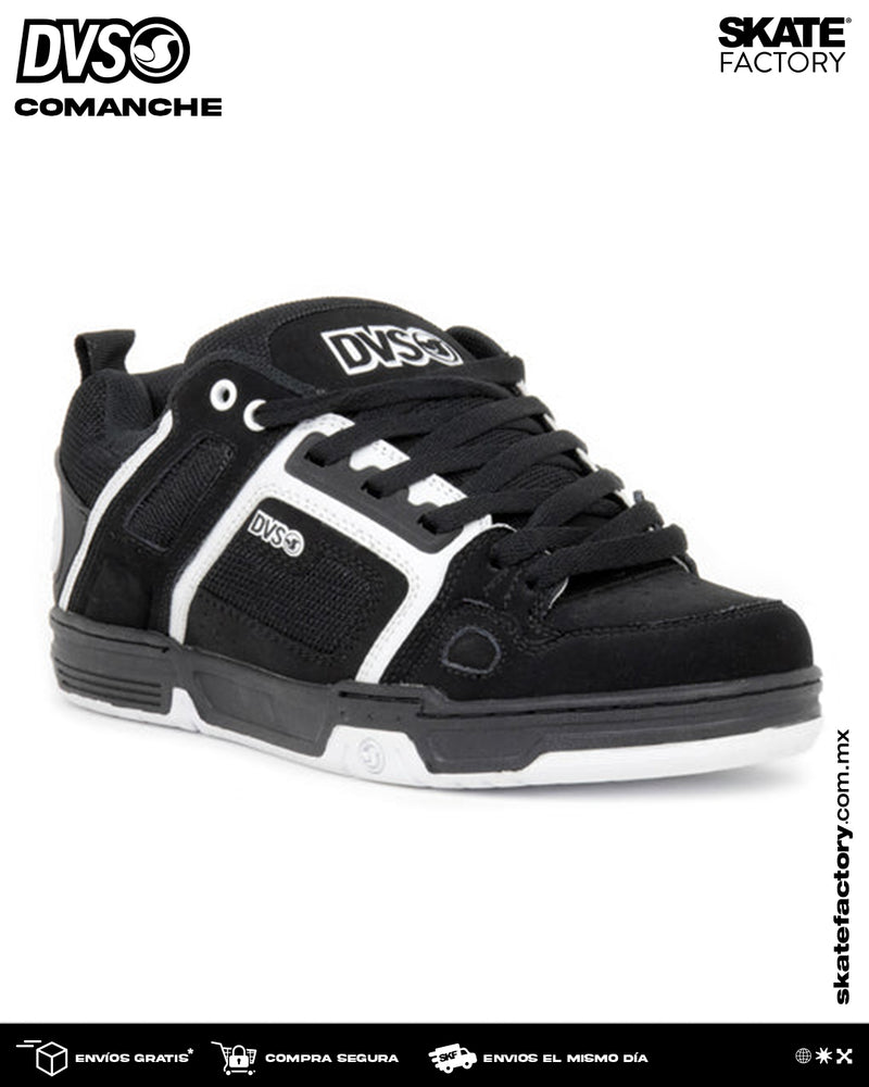 DVS TENIS CABALLERO NEGRO BLANCO