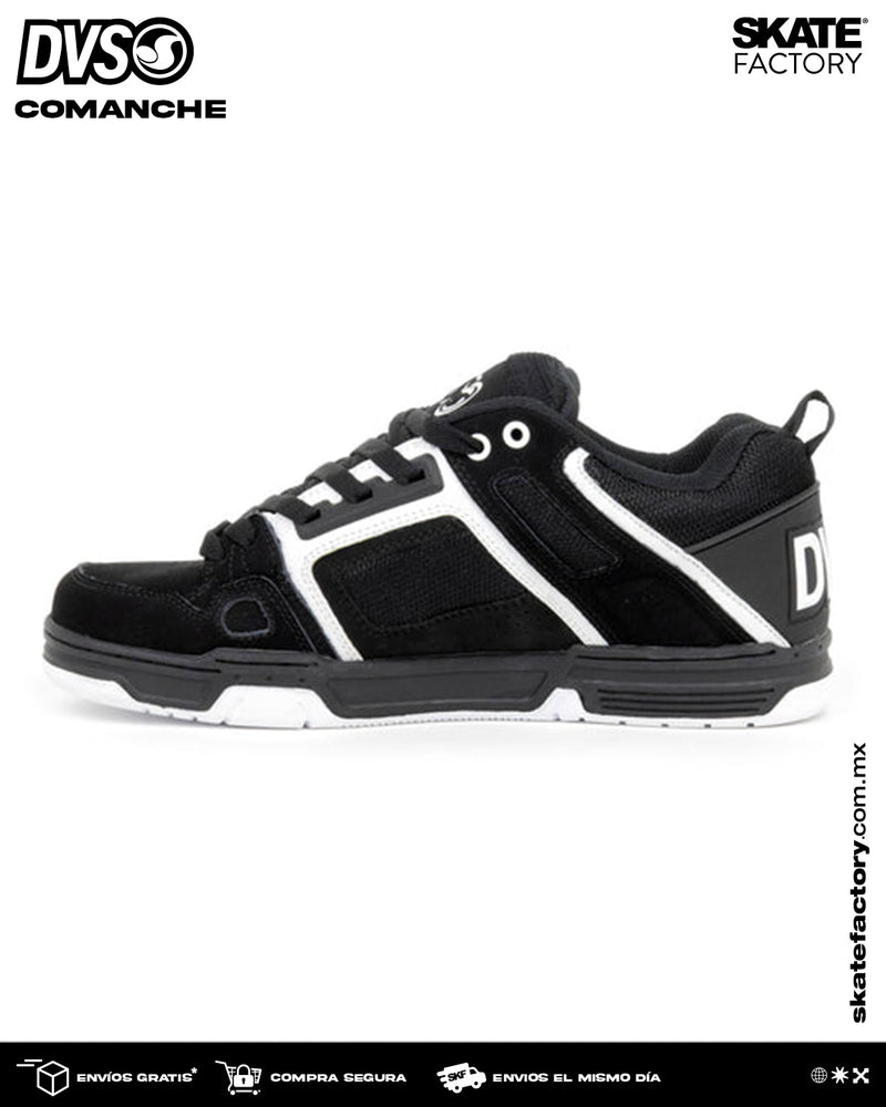 DVS TENIS CABALLERO NEGRO BLANCO