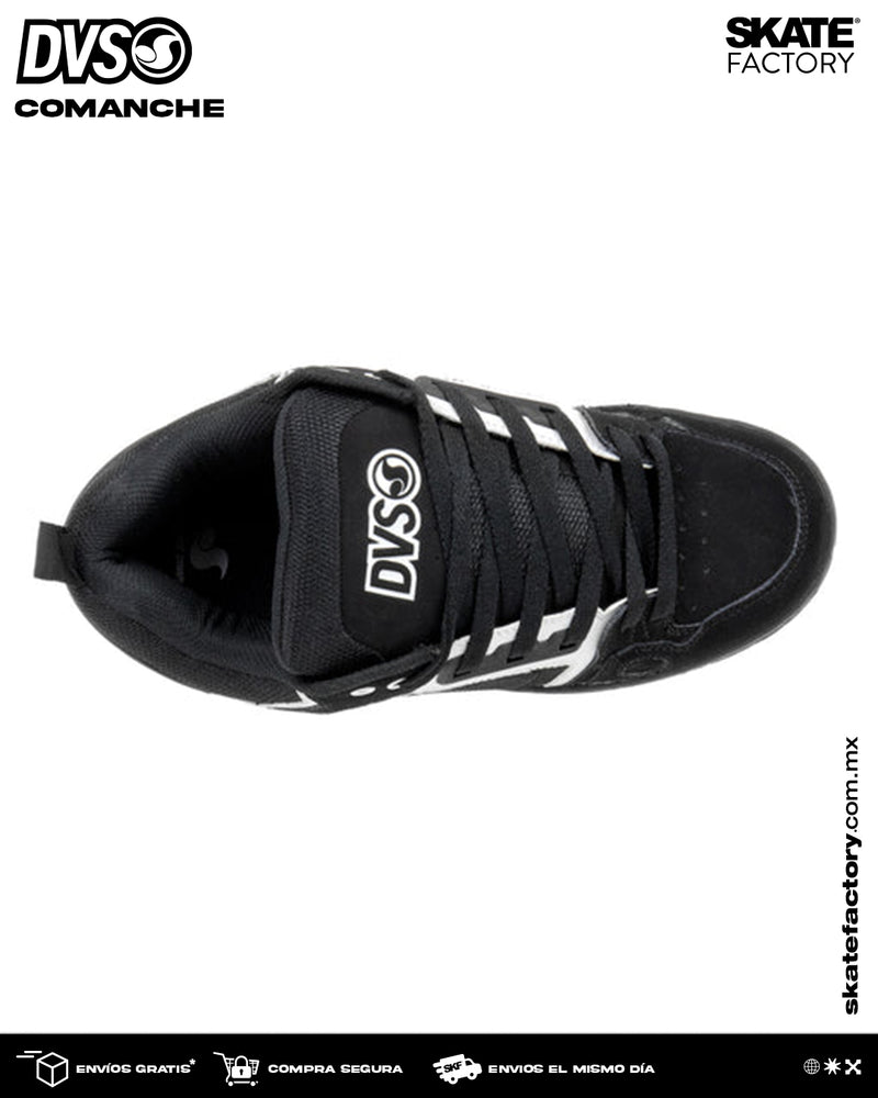 DVS TENIS CABALLERO NEGRO BLANCO
