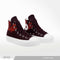 CONVERSE BOTA PLATAFORMA ALL STAR LIFT HI VINO