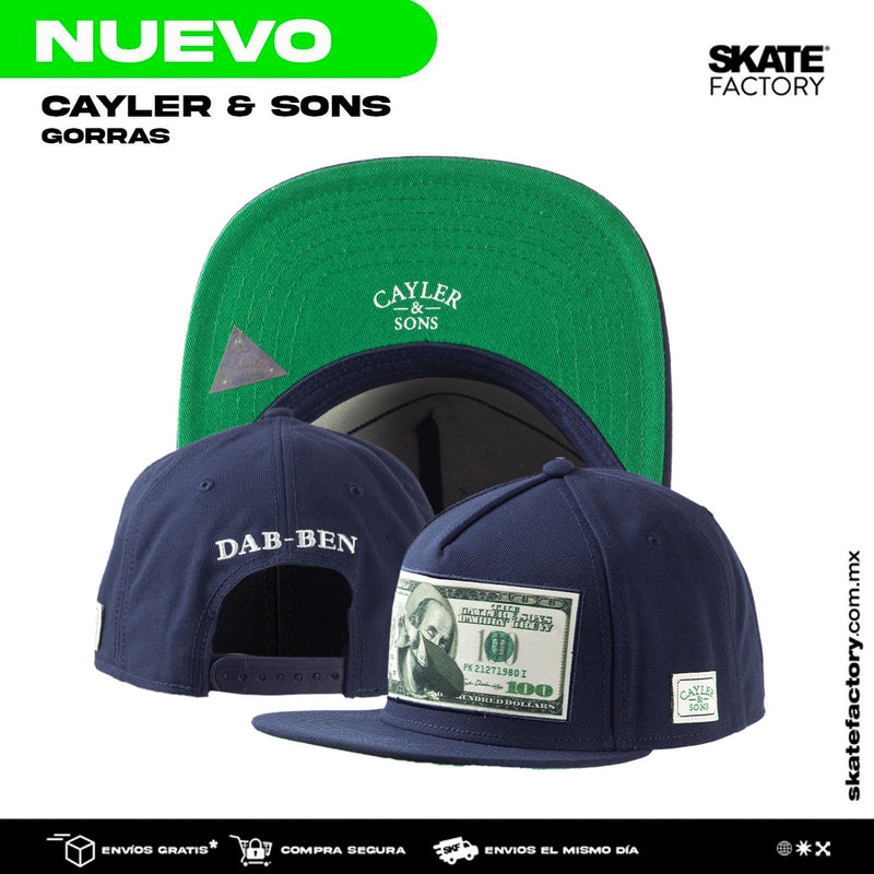GORRA PLANA PARA HOMBRE CAYLER & SONS MNO