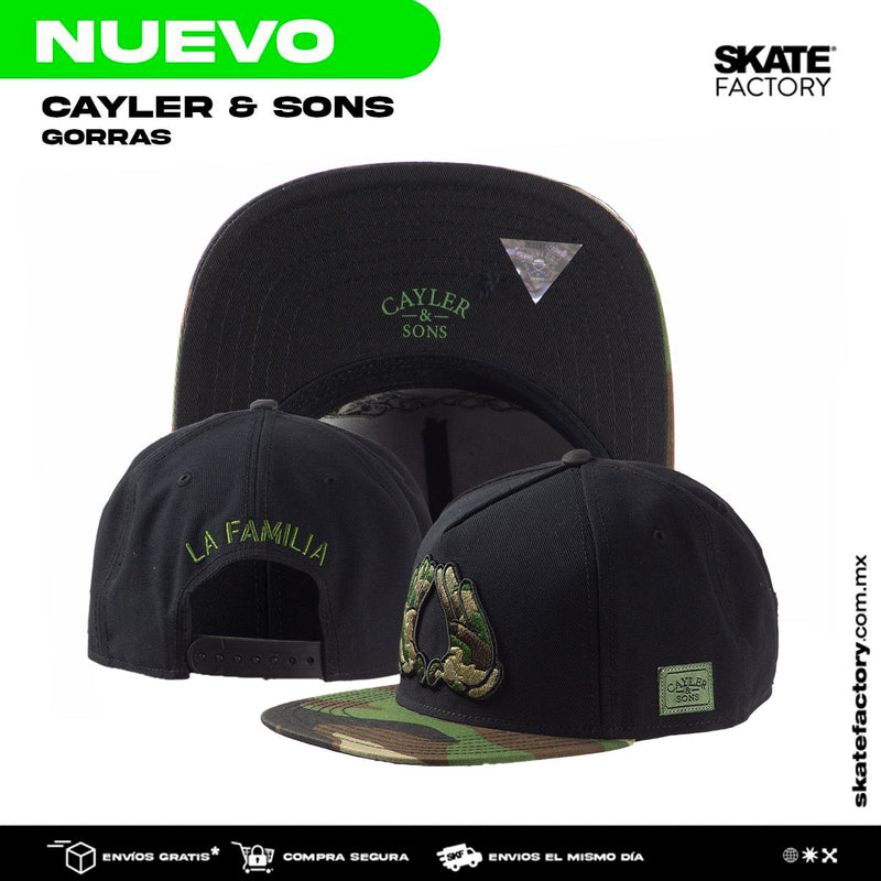 GORRA PLANA PARA HOMBRE CAYLER & SONS NGO MILITAR