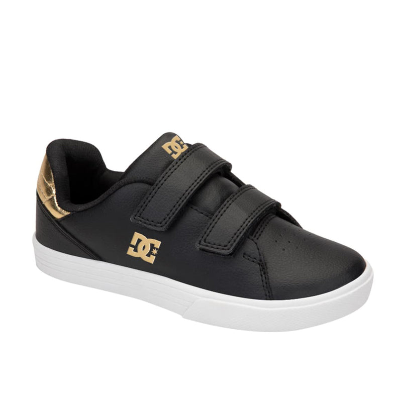 DC SHOES NOTCH TENIS PREESCOLAR NGO ORO