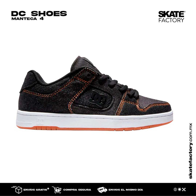 DC SHOES MANTECA 4 CABALLERO MEZCLILLA NEGRO