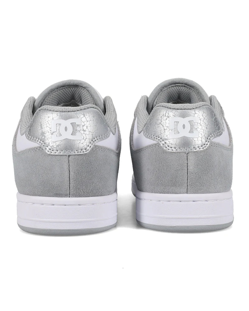 TENIS DAMA DC SHOES MANTECA GRIS BCO
