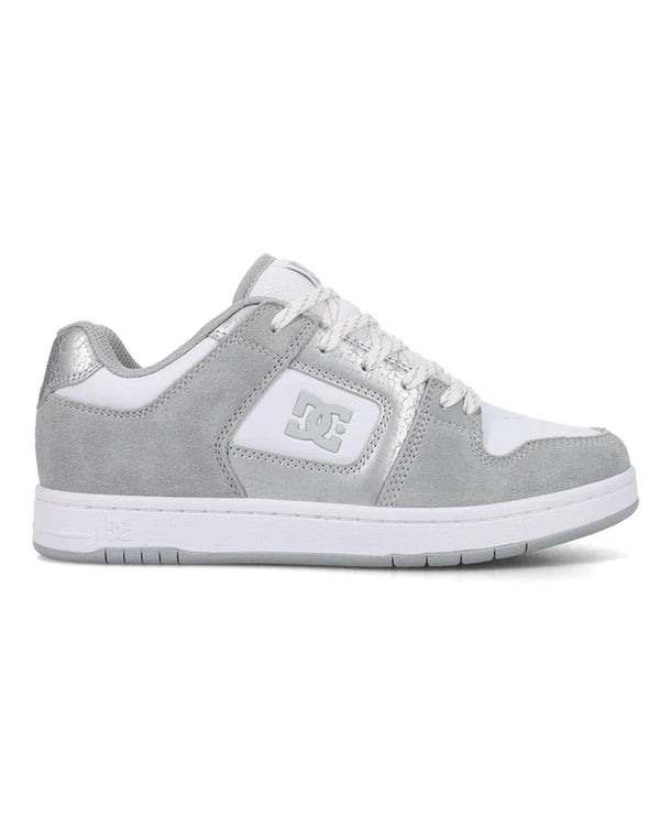 TENIS DAMA DC SHOES MANTECA GRIS BCO