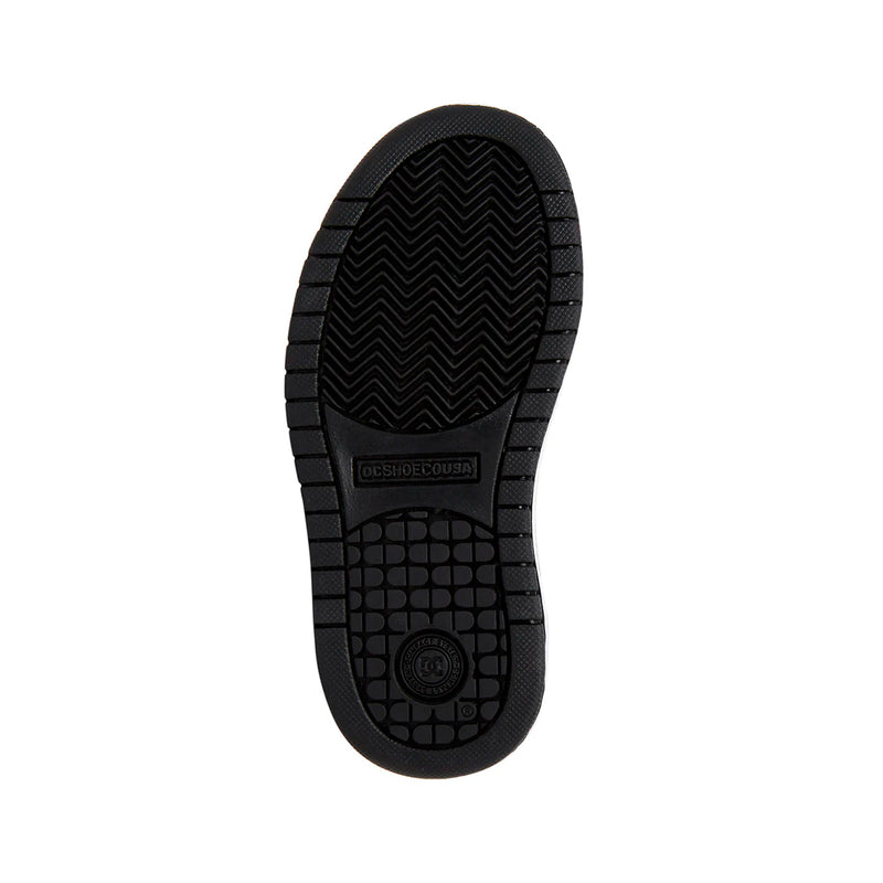 DC SHOES COURT GRAFFIK TENIS PREESCOLAR NEGRO BLANCO