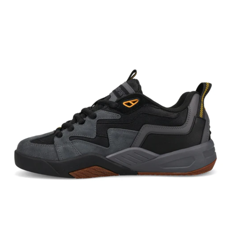 DVS TENIS CABALLERO GRIS NEGRO AMARRILLO