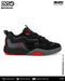 DVS TENIS CABALLERO NEGRO GRIS ROJO