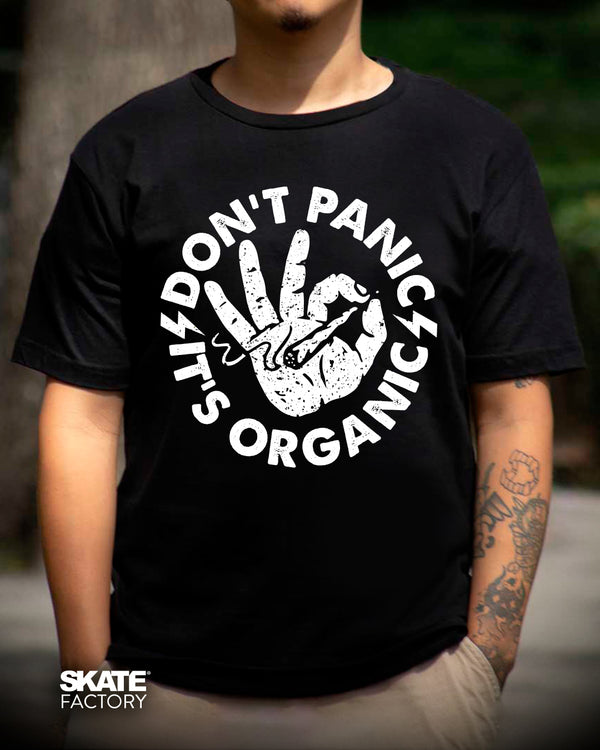 PLAYERA RIDER ORGANIC NEGRO