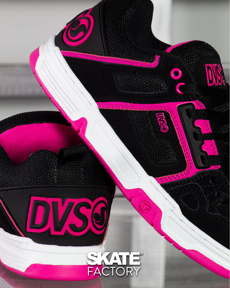 DVS TENIS DAMA NEGRO ROSA