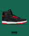 TENIS PUMA HOMBRE RBD GAME EN COLOR NEGRO CON ROJO