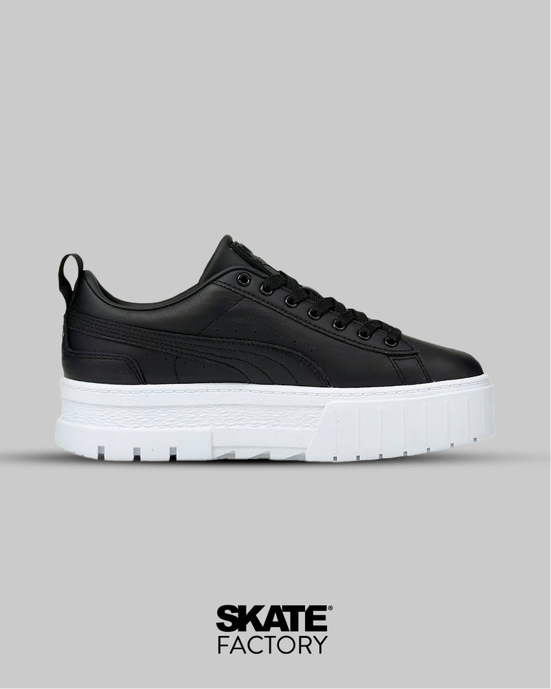 TENIS PUMA PLATAFORMA MUJER CLASSIC MAYZE EN COLOR NEGRO