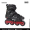 FLYING EAGLE F4 PATINES EN LINEA NEGRO ROJO