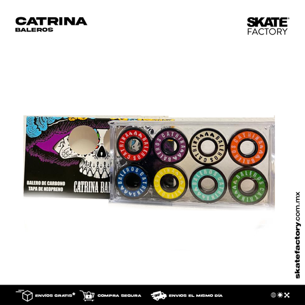 BALEROS CATRINA ABEC 9 MULTICOLOR