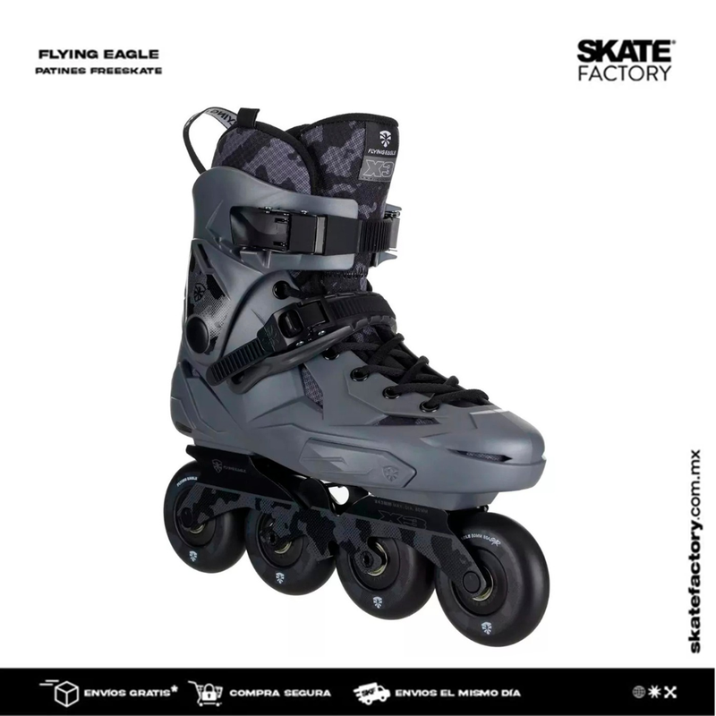 FLYING EAGLE X3 PATINES EN LINEA GRIS