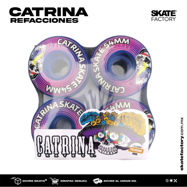 RUEDAS CATRINA TEAR 54MM