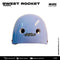 CASCO CON PROTECCIONES SWEET ROCKET AZUL