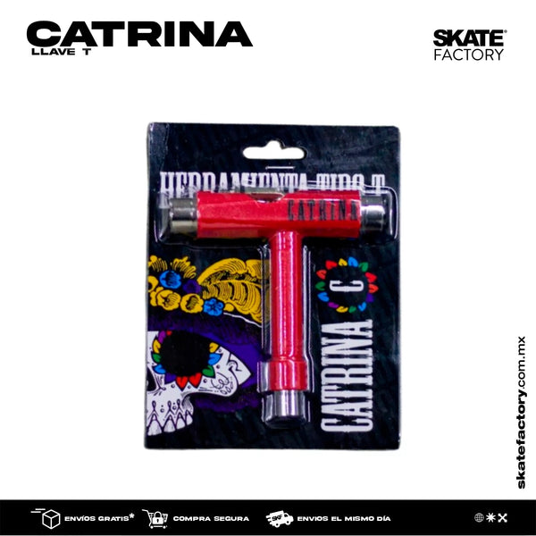 LLAVE T CATRINA ROJO
