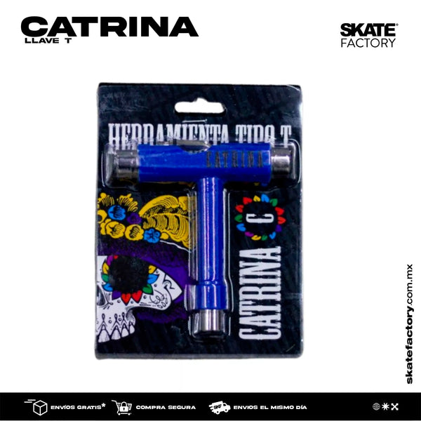 LLAVE T CATRINA AZUL REY