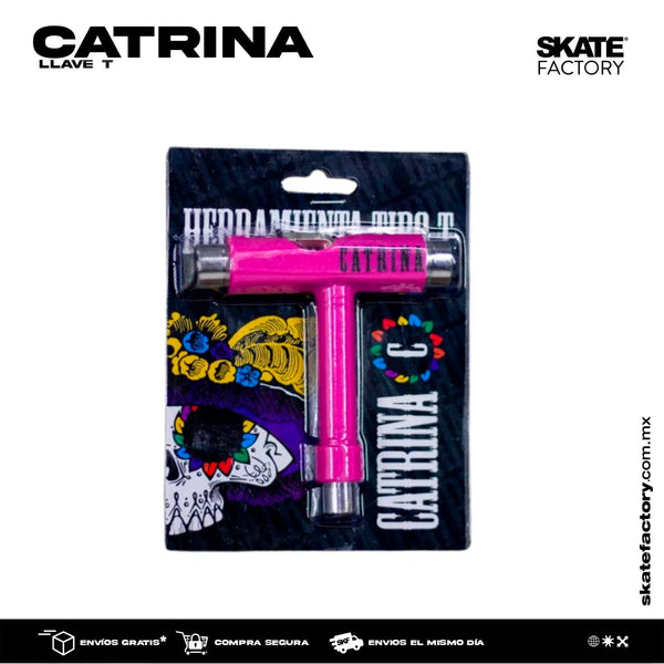 LLAVE T CATRINA FUCSIA