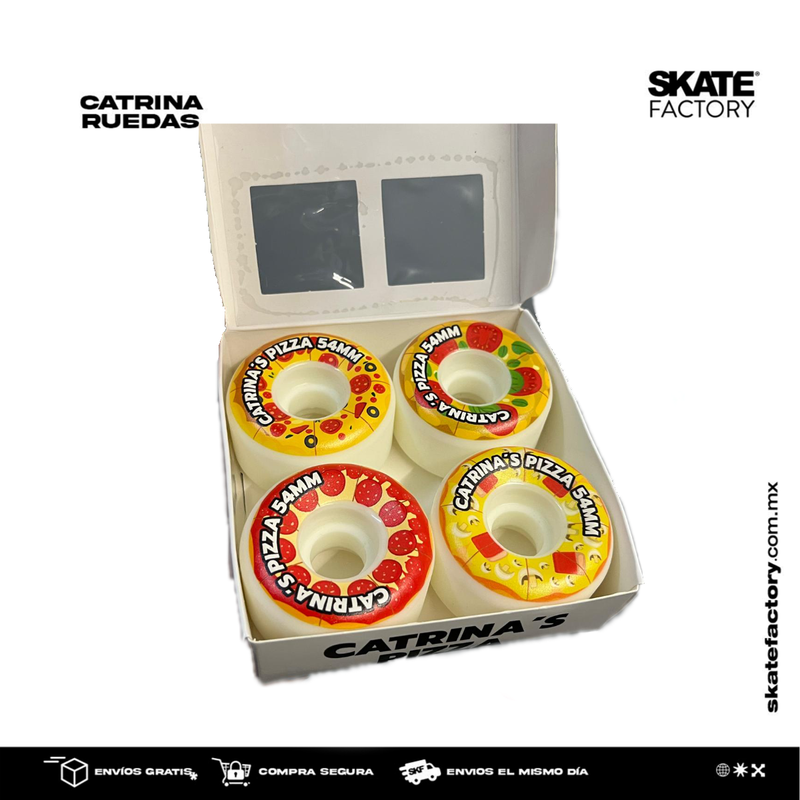 RUEDAS CATRINA PIZZA 54MM