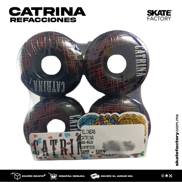 RUEDAS CATRINA LINEAS 54MM