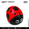 CASCO SWEET ROCKET NEGRO ROJO CATARINA