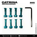 TORNILLOS PARA SKATEBOARDING CATRINA AZUL