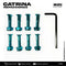 TORNILLOS PARA SKATEBOARDING CATRINA AZUL