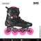 FLYING EAGLE BKB B6 PATINES EN LINEA DAMA NEGRO ROSA