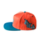 GORRA PLANA PRAYERS CREAM NARANJA AZUL