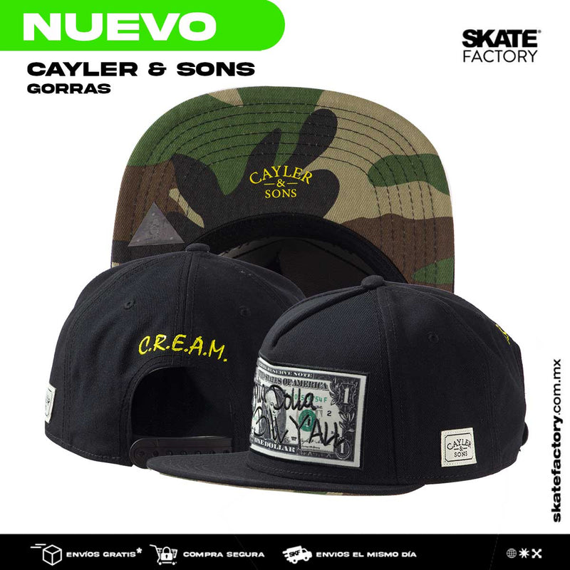 GORRA PLANA PARA HOMBRE CAYLER & SONS DOLLAR