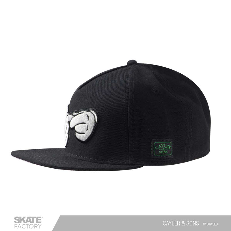 GORRA PLANA PARA HOMBRE CAYLER & SONS NGO BCO